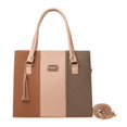 thumbnail image 1 of Bolsa Fana Irem Color Camel/Antimonio, 1 of 3