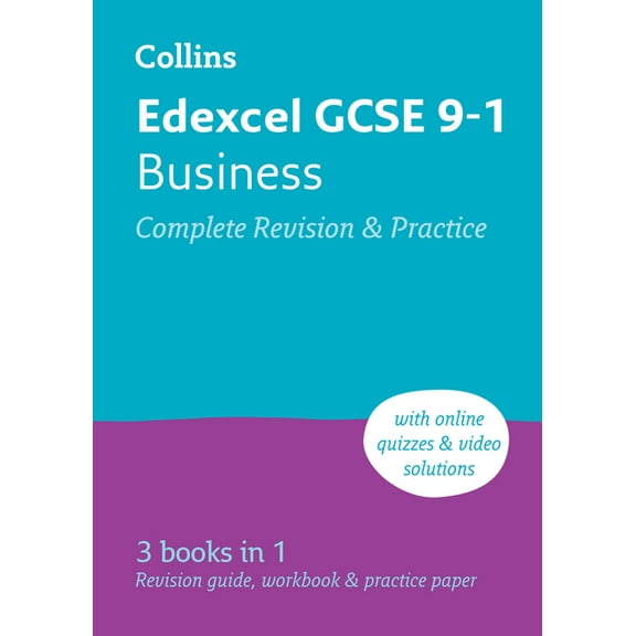 Edexcel GCSE 9-1 Business Complete Revision and Practice: Ideal for Home Learning, 2023 and 2024 Exams, (Paperback)