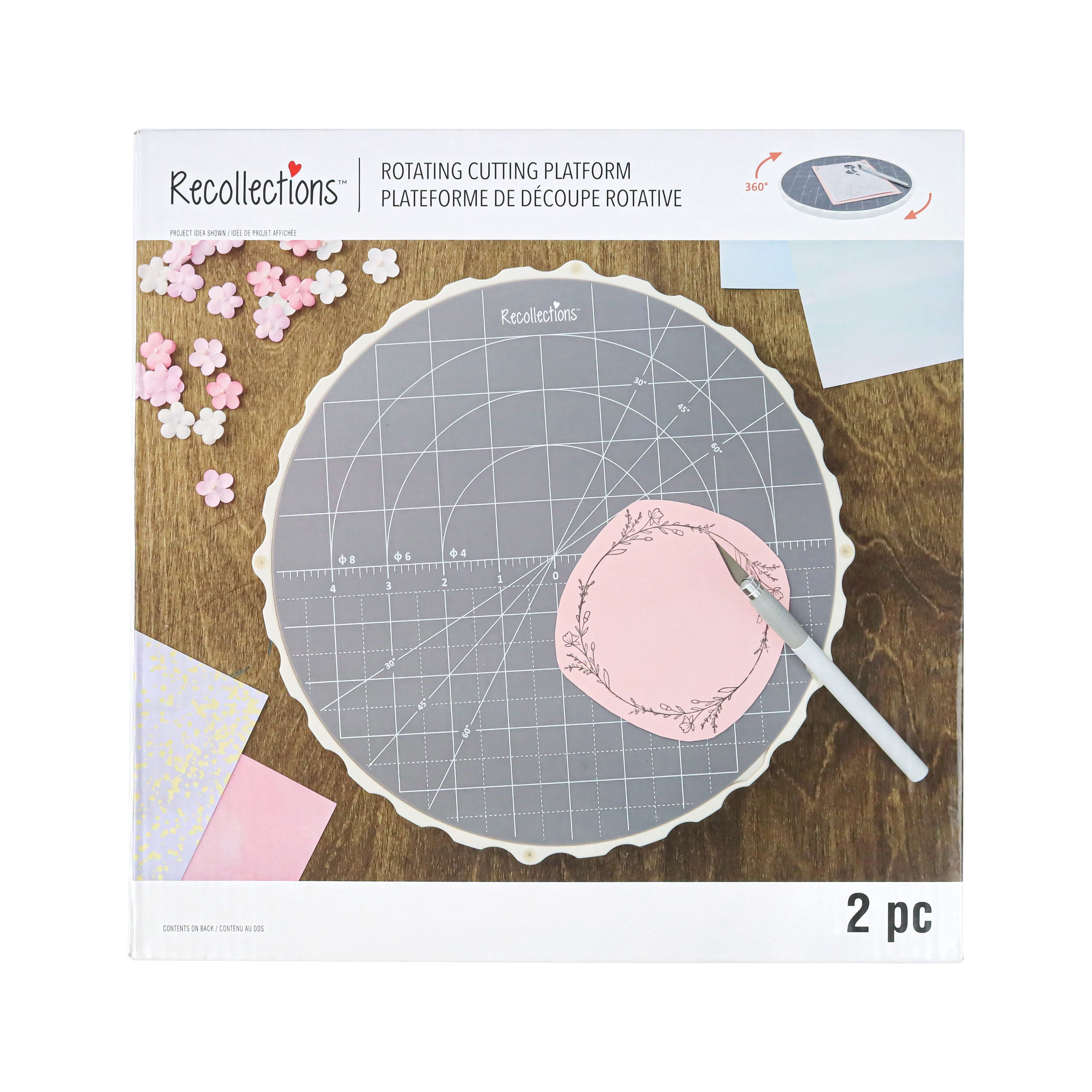 Recollections Rotating Cutting Platform, 6 Pack
