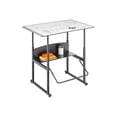 thumbnail image 4 of Safco AlphaBetter Debout - Table - Rectangulaire - Blanc - base Noire, 4 of 6