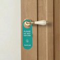 thumbnail image 3 of Do Not Disturb Door Hanger Green PVC Material for Office Door Signs and Rooms, 3 of 5