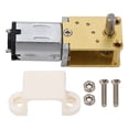 thumbnail image 4 of Motor de engranaje helicoidal de eje único, Motor de reducción de velocidad de cepillo helicoidal de eje único DC6V Motor de engranaje de CC Rendimiento inigualable, 4 of 14