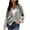 Gray, variant on GigrtiJin Women's Knitted Cardigan Sweater Jackets Long Sleeved V-Neck Solid Color Button down Sweaters Coats