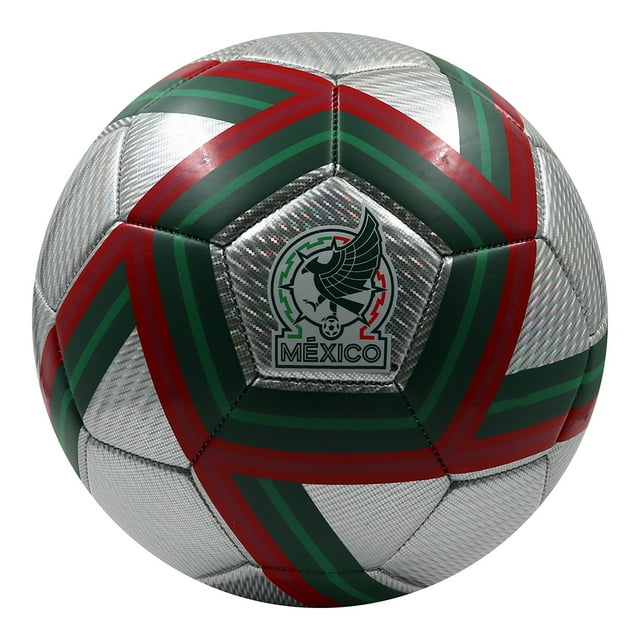 Balón de Fútbol Voit No.5 Teotlalli Selección Mexicana S200 Silver