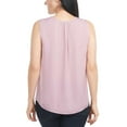 thumbnail image 5 of Hilary Radley Women's Sleeveless V-Neck Lightweight Blouse Top-Purple / S, 5 of 5