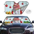 thumbnail image 4 of Goofa Funny Christmas Gnome Printed Car Windshield Sunshade,Foldable Reflective Sun Visor,UV Protection Heat Blocker Sunshade,Car Cooling Accessory-Medium, 4 of 7