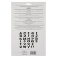 thumbnail image 4 of 4.5" Retro Serif Alphabet Stencils by Craft Smart - 29 designs, 4 of 4
