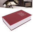 thumbnail image 1 of Diversion Book Safe, Stainless Steel Liner ABS Savings Bank Money Hiding Collection Box with Key for Coins Cash Money, 1 of 8