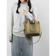 thumbnail image 7 of Municipal Small Tote Bag with Zipper Tote Bag for Women Canvas Crossbody Bag Shoulder Bag Satchel Hobo Bag Messenger Bag, 7 of 7