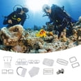 thumbnail image 6 of YIGSECU Water Diving Weight Belt Keeper Stainless Steel Spare Part Diving Light Weight, 6 of 14
