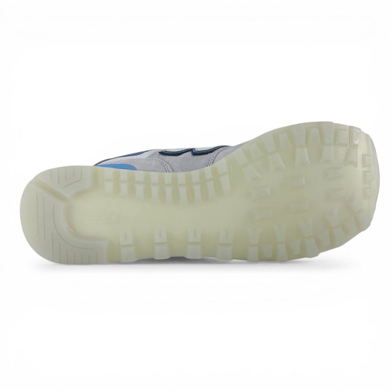 New Balance 574 Pearl Grey NB White Blue Men display picture 3