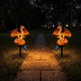 thumbnail image 4 of 2Pcs Halloween Fantasy Dragon Solar Stake Light Outdoor Garden Decor Resin Statue for Patio Landscape Lighting, 4 of 8