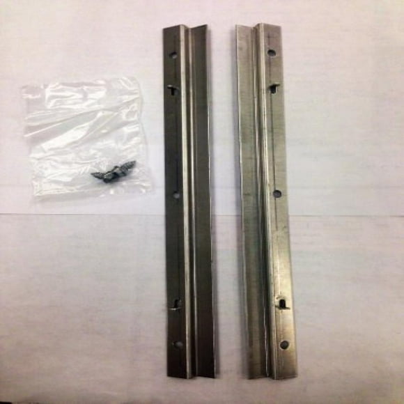 Weber 88203 11-1/2" Catch Pan Rails with 2 Hex Screws for Genesis Silver B/C w/ 3 holes