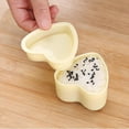 thumbnail image 5 of AnuirheiH Rice Mold Sushi Mold Maker Kit, Non Stick Maker Press, Classic Heart Rice Ball Mold Maker Sushi Mold for Kids Lunch Bento and Home DIY Including 2 Mold and 1 Spoon, 5 of 7