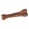 thumbnail image 3 of Juguete para masticar con forma de hueso, olor a carne de res, resistente al desgarro, simulación duradera, juguete interactivo para masticar para perros, color marrón, 3 of 5