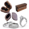 thumbnail image 3 of facefd Wood Rings Box Multipurpose Boxes Convenient Special Design Delicate Personalized Holder Wedding Ceremony Jewelry Display 9, 3 of 6