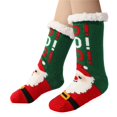 thumbnail image 3 of Sales Today Fluffy Socks for Womens Under $5 GIJNRIUIUA Blackish Green Crew Socks Winter Christmas Fuzzy Slipper Socks with Grips Cozy Holiday Indoor Socks for Women(One Size) Running Socks, 3 of 9