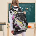 thumbnail image 7 of FORMRS School Backpack 17" Student Travel Bag with Laptop Compartment, Colorful White, 7 of 7