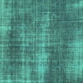 thumbnail image 1 of Ahgly Company Indoor Square Abstract Turquoise Blue Modern Area Rugs, 3' Square, 1 of 4