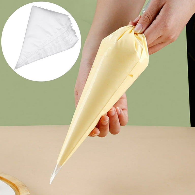 Food Grade Squeeze Bag 100 Pcs Pastry Bags Convenient Durable Icing Piping  Bags for Cake Decorating 