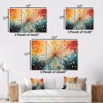 thumbnail image 4 of Designart Midcentury framed wall art, Mid Century Sunburst Charm I , Abstract Midcentury Large framed wall art decor, Multi-Color Mid-Century Modern Gold framed wall art, 32x16 inches Gold Frame, 4 of 5