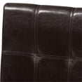 thumbnail image 5 of Bowery Hill Faux Leather Dining Side Chair in Brown (Set of 2), 5 of 7