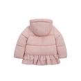 thumbnail image 2 of Rokka&Rolla Toddler Girls' Ruffle Winter Coat Fleece Lined Kids Jacket, 2 of 9