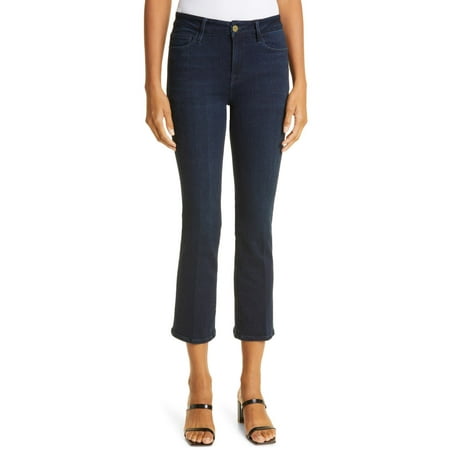 

Frame Women s Le Crop Mini Bootcut Jeans Blue Size 28