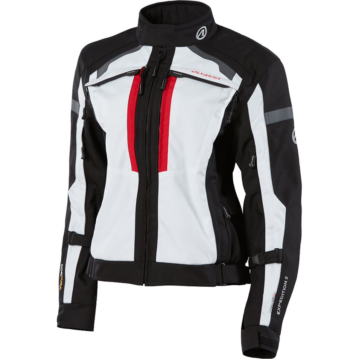 Pewter/Ivory, XXX-Large Olympia Moto Sports Mens Switchback 2 Mesh Tech Jacket 