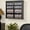Multi-color, variant on Prepac Double Floating Media Wall Storage in Black