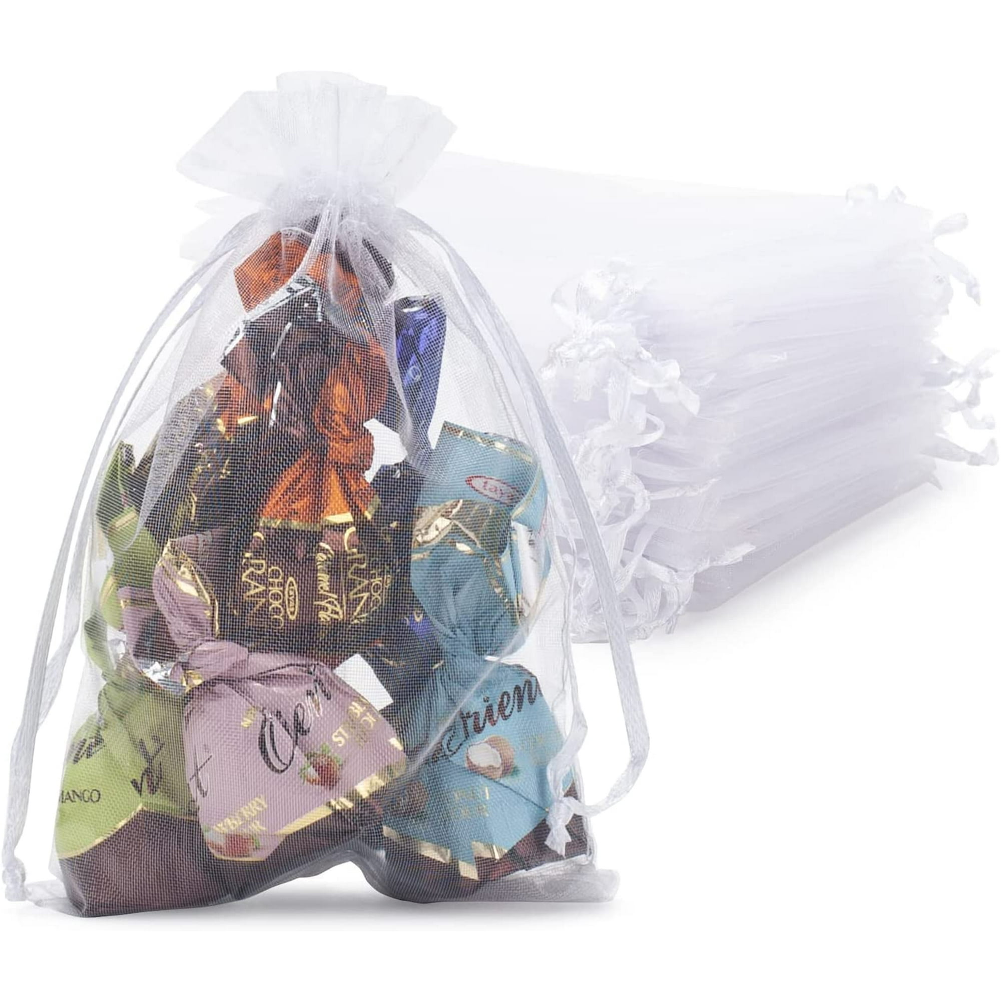 Christmas organza gift bags sale