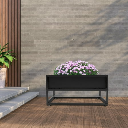 Elevated Raised Planter Bed Garden Flower Vegetable Herb Grow Box Stand Outdoor