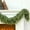 A-Sparse, variant on Darzheoy 6FT Christmas Garland Artificial Green Cedar Garland Faux Cedar Needles Garland for Home Fireplace Indoor Outdoor Holiday Party Decoration
