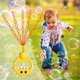 thumbnail image 4 of 32 agujeros Cartoon Blowing Bubbles Toy 5 Claw Bubble Stick para niños (amarillo), 4 of 6