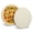 16", variant on 15 Inch Half-moon Ceramic Heat Deflector Plates 2-pack Pizza Stone For Grill Bbq Accessories