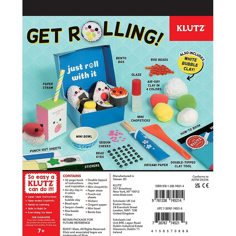 Making sushi with Scholastic Klutz