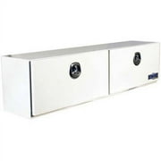 BETTER BUILT 37224231 WHITE STEEL 72IN TOP MOUNT (2 DOOR / THREE POINT LATCH)