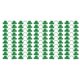 thumbnail image 1 of 50Pcs Greenhouse Clamp PE Plastic 2 Head Plant Film Clamp Soil Sheet Clip for Horticulture 16mm / 0.63in, 1 of 5