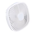 thumbnail image 3 of Ventilador pequeño 4 niveles Velocidad del viento 3 niveles de brillo Carga USB Ventilador silencioso para tienda de campaña Ventilador portátil con ganchosBlanco, 3 of 14