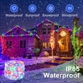 thumbnail image 3 of PHOPOLLO 50ft Smart&nbsp;RGB-IC LED Fairy Lights USB Powered&nbsp;with APP Remote Control, IP65 Waterproof Twinkle&nbsp;Color Changing Lights for Garden Party Decor, 3 of 7