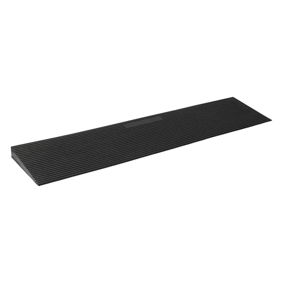 Rubber Threshold Ramp, 1.5 inch Height, 35.4" L x 7.87" W Heavy-Duty 33069 lbs Capacity Curb Driveway Non-Slip Ramps for Cars, Wheelchairs, Bikes, Motorcycles