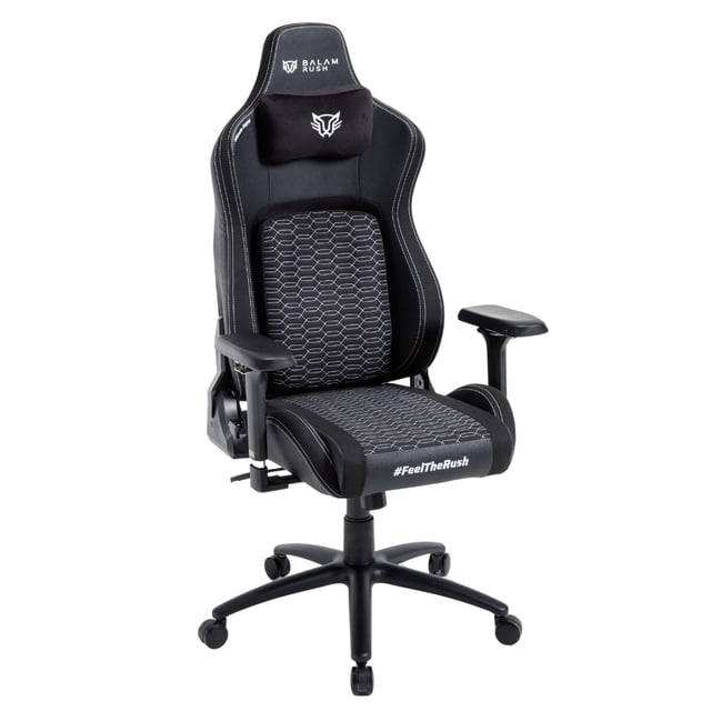 Silla Gamer BALAM RUSH ULTIMATE SUPER U5 Ergonomica Reclinable 135° 150Kg Reposabrazos 4D Negro