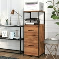 thumbnail image 2 of Vinsetto Vertical Filing Cabinet with Hanging Bars for Letter and A4 Size, 2 of 10