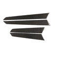 thumbnail image 2 of 8x Car Carbon Fiber Interior Door Panel Cover Trim for C Class W204 08-13, 2 of 6