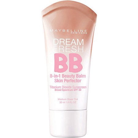 Maybelline Dream Fresh BB Cream Sheer Tint 8-In-1 Skin Perfector, Medium