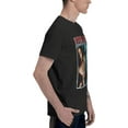 thumbnail image 3 of Kehlan Mens Womens Hip Hop Rap Trap Rapper Streetwear Vintage Style T-Shirt Black, 3 of 7