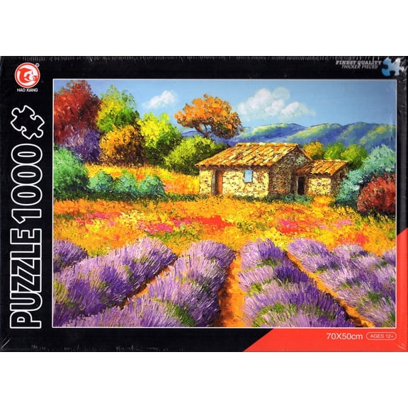 Flower Field 1000 Piece Puzzle