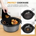thumbnail image 2 of Chefaid Slow Cooker Divider Liners with Handle, 100% Silicone Reusable Slow Cook, 2 of 10