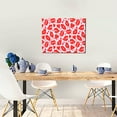 thumbnail image 5 of Logiee Lips Kiss Print Canvas Wall Art ,Art Poster,Canvas Decorative Picture,Decor Wall Pictures for Living Room Bedroom Bathroom,Ready to Hang, 5 of 6