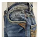 thumbnail image 5 of Pantalones Corte Recto Para Bota Bordados Western Blue, 5 of 8